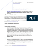 Profil Genre Du Mali (Décembre 2011) Etude Sur La Situation de La Femme Au Mali