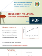 Regresión No Lineal Modelos No Linealízales