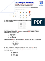 Evaluación de Diagnòstica de Matemàtica