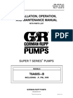 Gorman-Rupp Pump Manual Installation Operation Maintenance