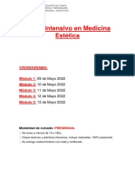 Intensivo en Medicina Estetica Mayo 2022-Basico