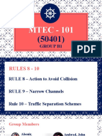 MTEC Rules 8-10 Summary