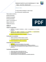 Reformulación de Planificación de Taller de Didáctica