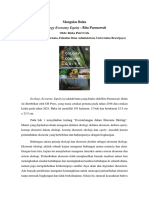 Mengulas Buku Ecology, Economy, Equity: Rita Parmawati
