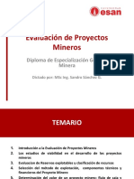 Evaluación de Proyectos Mineros