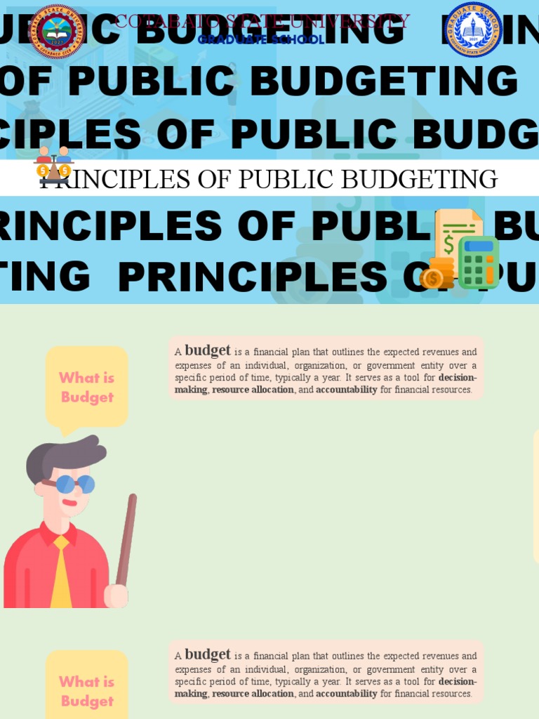 Principles of Public Budgeting | PDF | Budget | Government Budget