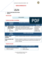 Sesión de Aprendizaje #02 Datos Informativos