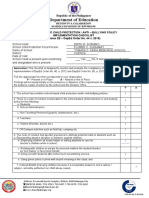 SIP Implementation Checklist Annex 2B - Child Protection Policy