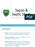 Sepsis & Septic Shock: Case Studies in Therapeutics (Iv)