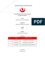 "Año Del Fortalecimiento de La Soberanía Nacional: #Código Apellido y Nombre