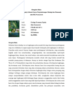 Mengulas Buku: Ecology Economy Equity (Sebuah Upaya Penyeimbangan Ekologi Dan Ekonomi) Oleh Rita Parmawati