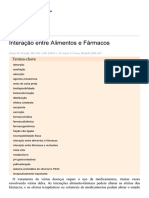 Livro - Interação Fármaco Nutriente