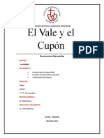 Informe (El Vale y El Cupón)