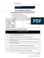 Derecho Minero Y Ambiental: Agenda Sesión 02