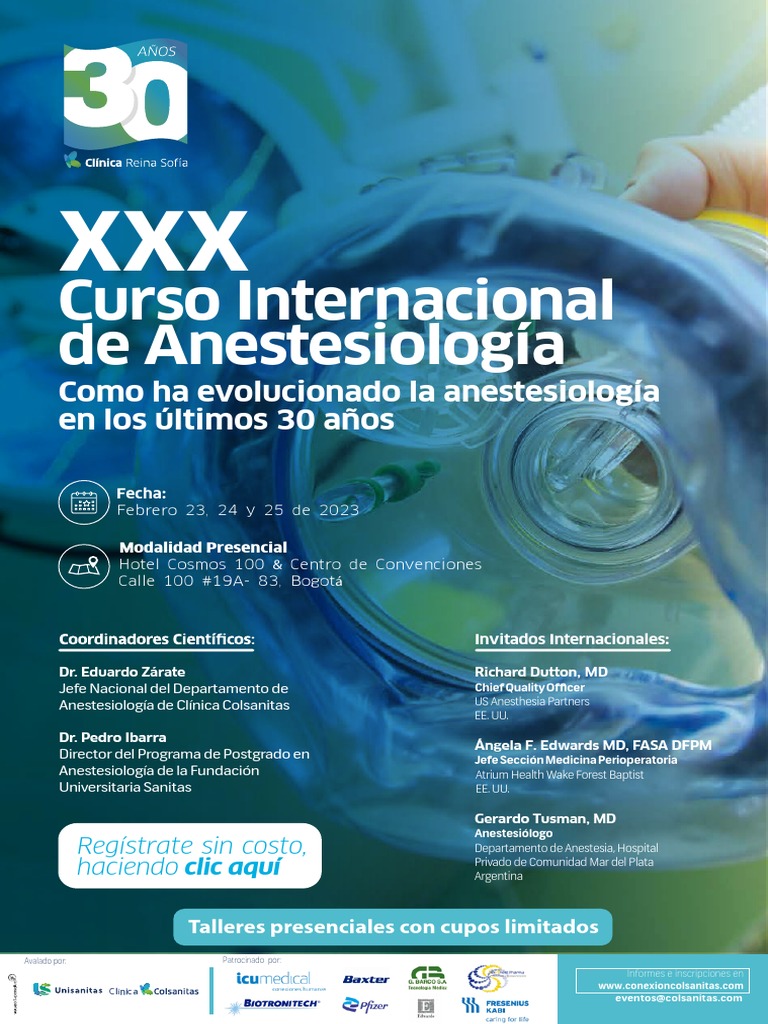 XXX Curso de Anestesiologia 2023 PDF