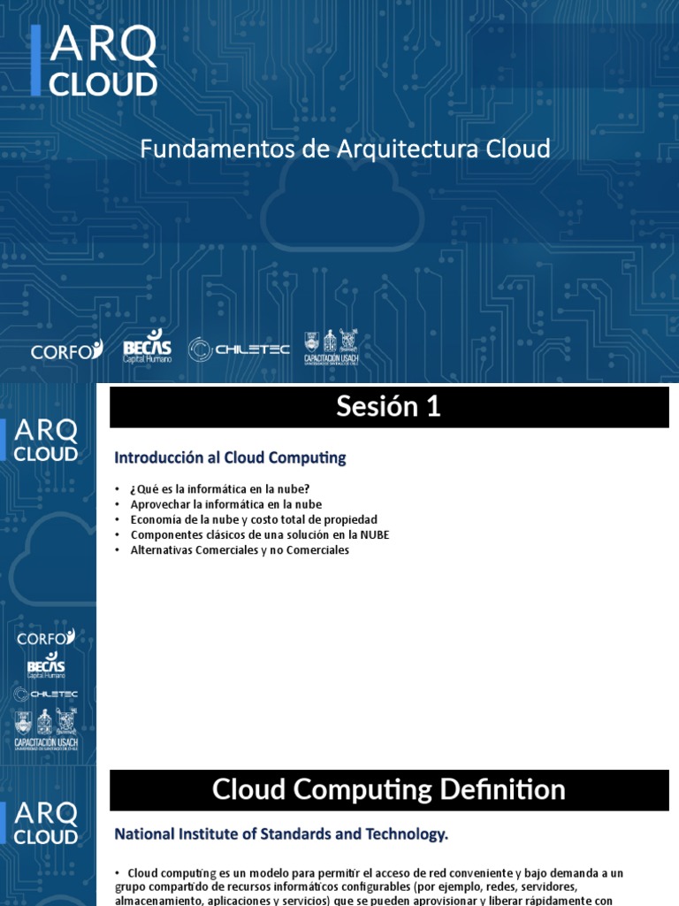 Fundamentos Arquitectura AWS | PDF | Computación en la nube | Software ...