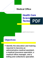 Medical Office: Health Care Science Technology