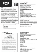 Comprensión Lectora 4° Básico N° 2