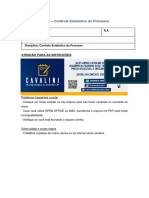 Mapa - Controle Estatístico Do Processo - 51-2023