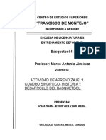 Reseña Historica Del Basquetbol-Verazas