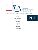 Perfil personal, objetivos y análisis FODA de Jhon Del Rosairo