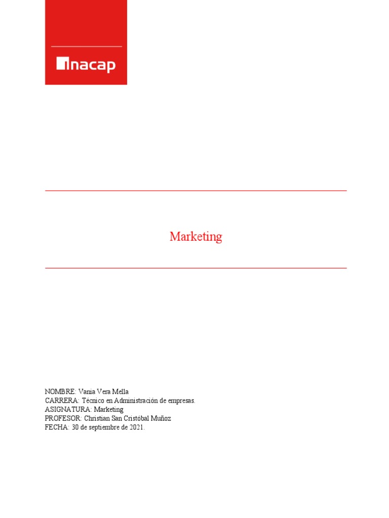 Marketing Pdf Mercado Economía Oferta Economía