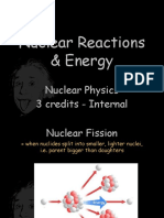 06 - Nuclear Reactions & Energy