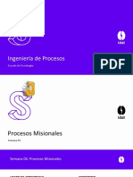 Ingeniería de Procesos: Escuela de Tecnologías