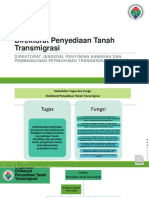Direktorat Penyediaan Tanah Transmigrasi: Direktorat Jenderal Penyiapan Kawasan Dan Pembangunan Permukiman Transmigrasi