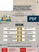 Pembukaan Bapak Dirjen (Diwakili Ibu Direktur SUPD II)