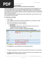 Section 9: Reporting On Line Items: Transaction KSB1 - Display Actual Cost Line Items For Cost Centres