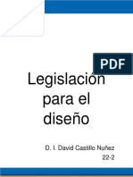 9 Castillo D 2022 Legislación para El Diseño Tema 5 Contratos y Formatos