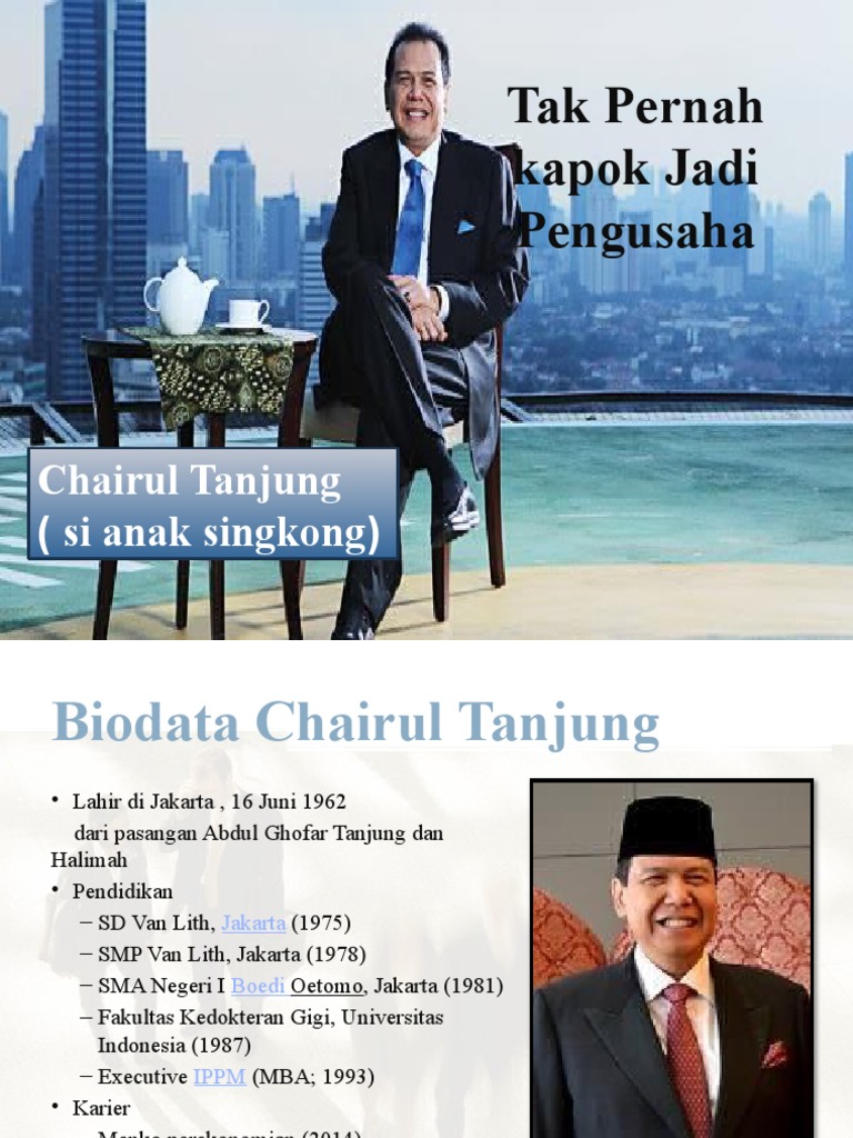 Chairul Tanjung | PDF