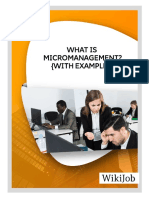What Is Micromanagement