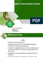 Global Positioning System: Junser P. Magpantay Instructor 1 Cafenr-Dfes