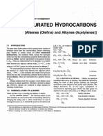 Un - Saturated HVDR Ocarbons: (Alkenes (Olefins) and Alkynes (Acetylenes) )