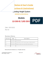 Installation Users Guide 200-X Rev A2