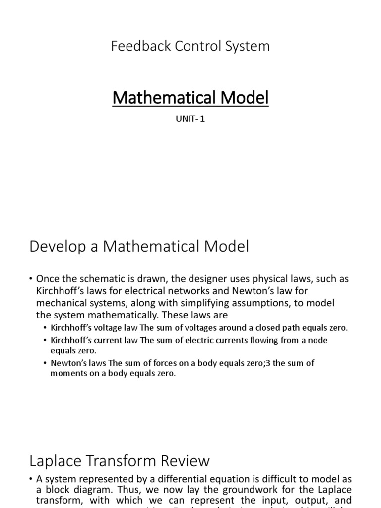 feedback-control-system-mathematical-model-pdf-laplace-transform
