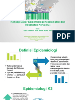 Konsep Dasar Epidemiologi Keselamatan Dan Kesehatan Kerja (K3)