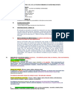 Informe Proyectivo Del de La Figura Humana de Karen Machover