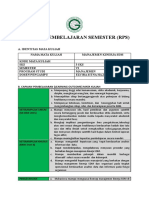 Rencana Pembelajaran Semester Manajemen Kinerja New
