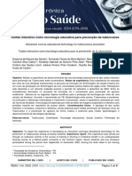 Cartão Interativo Como Tecnologia Educativa para Prevenção Da Tuberculose