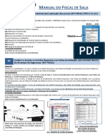 Anual Do Iscal de ALA: Conferir A Pasta Com Material para Aplicação Das Provas (KIT FISCAL) POP