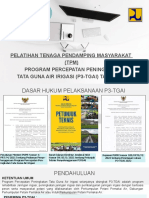 Pelatihan Tenaga Pendamping Masyarakat (TPM)