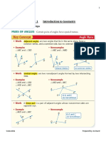 1.3. Angle Pair Relationships