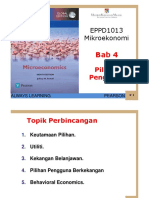 EPPD1013 Mikroekonomi: Pilihan Pengguna