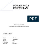 Laporan Jaga Kegawatan: Rabu, 16 November 2022 PEMBIMBING: Dr. Eko Adhi Pangarsa SP - PD, K-HOM