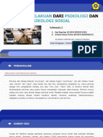 Konsep Keperilakuan Dari Psikologi Dan Psikologi Sosial - Kelompok 2