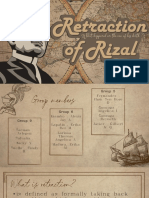 Retraction of Rizal