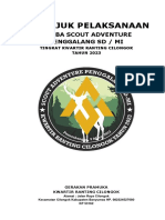 Juklak Lomba Scout Adventure SD Mi 2023